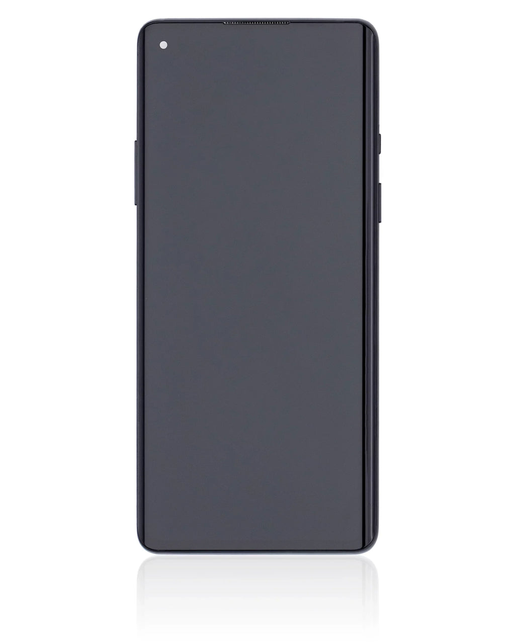 Replacement OLED Assembly With Frame appropriate For OnePlus 8 / 5G (Non-Verizon 5G UW Frame) (Refurbished) (Onyx Black)