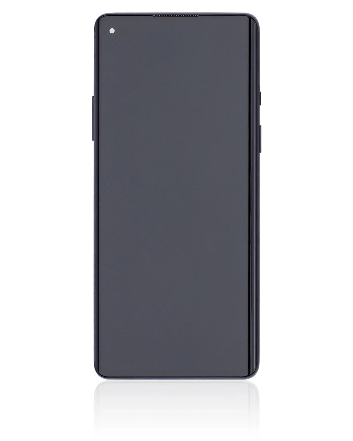 Replacement OLED Assembly With Frame appropriate For OnePlus 8 / 5G (Non-Verizon 5G UW Frame) (Refurbished) (Onyx Black)