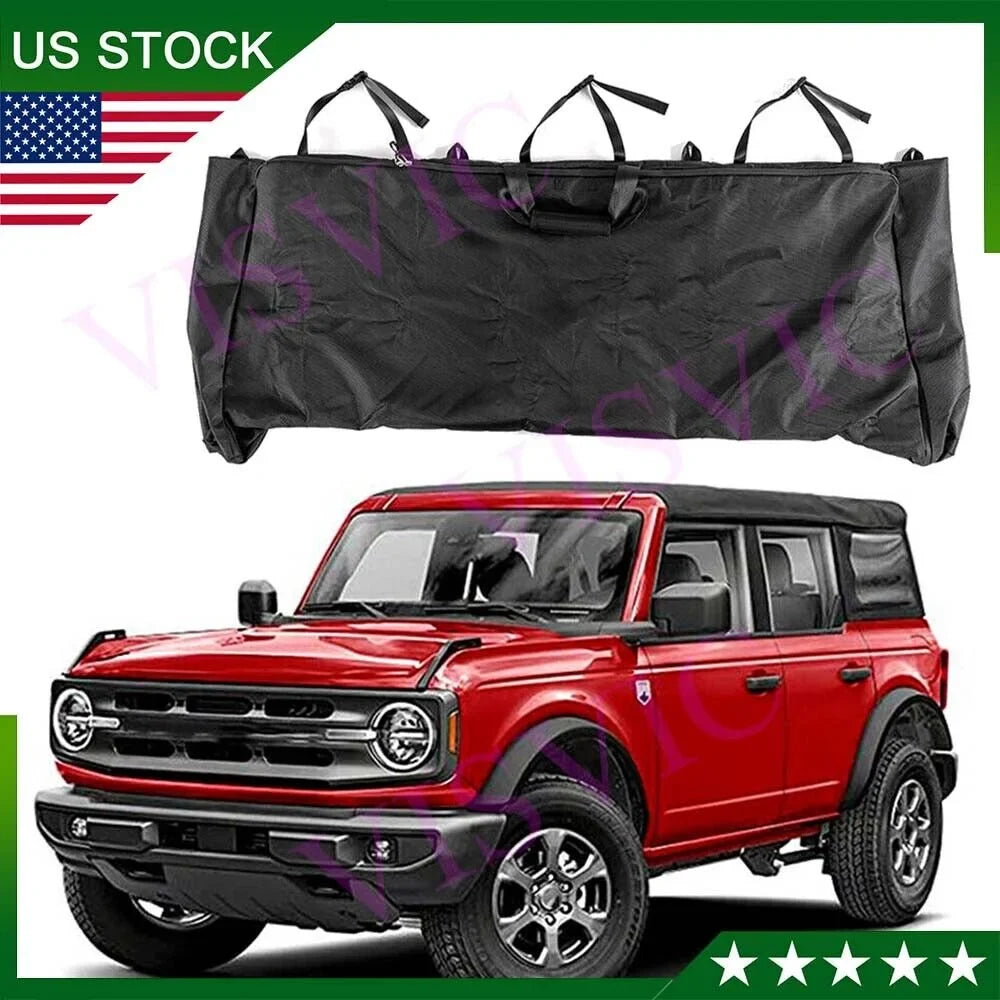 Soft Top Window Storage Bag For  Bronco Accessories 2021-2023 FAST SHIPPING