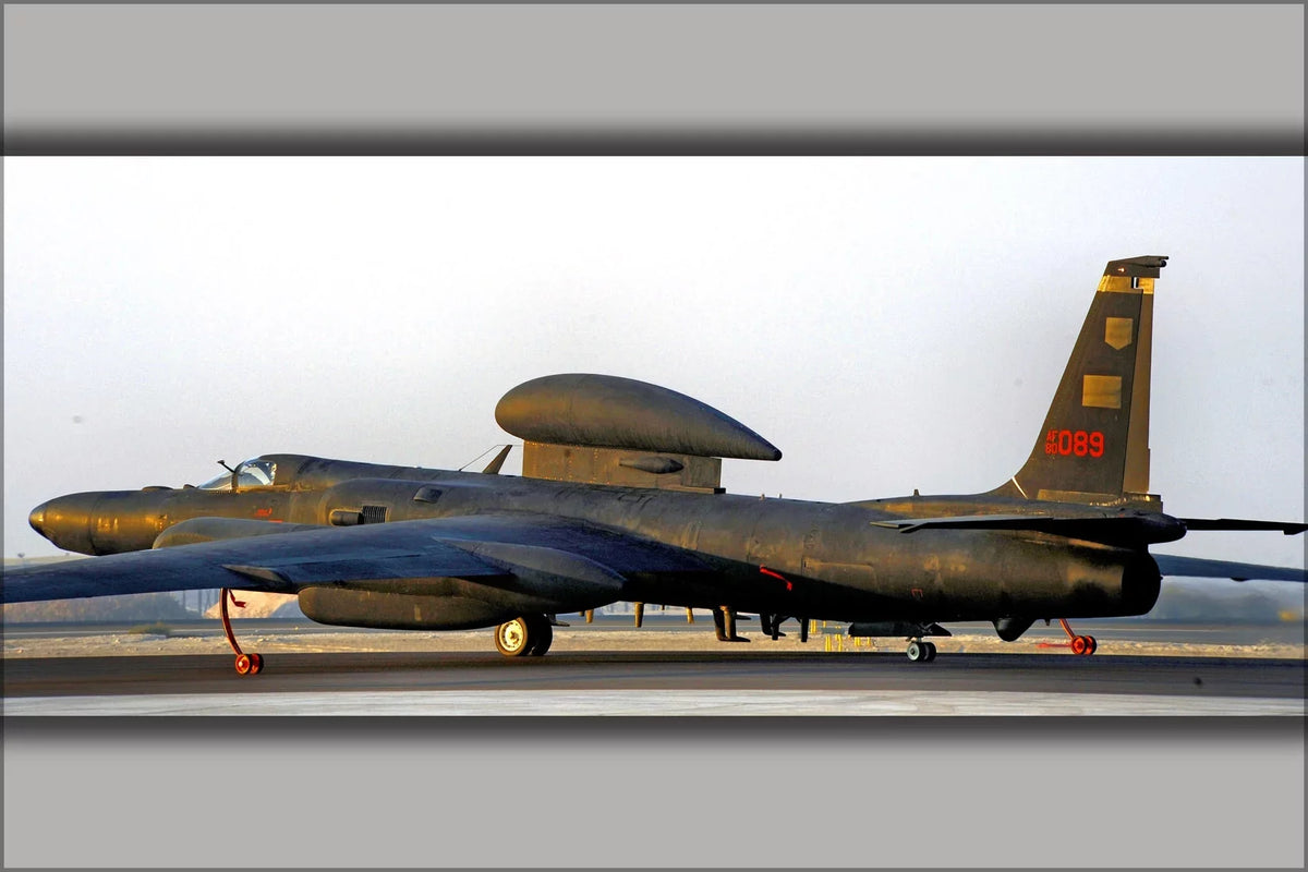 Air Force U-2 Dragon Lady 99th Expeditionary Recon Squad. 24"x36" Gallery Poster, U.S