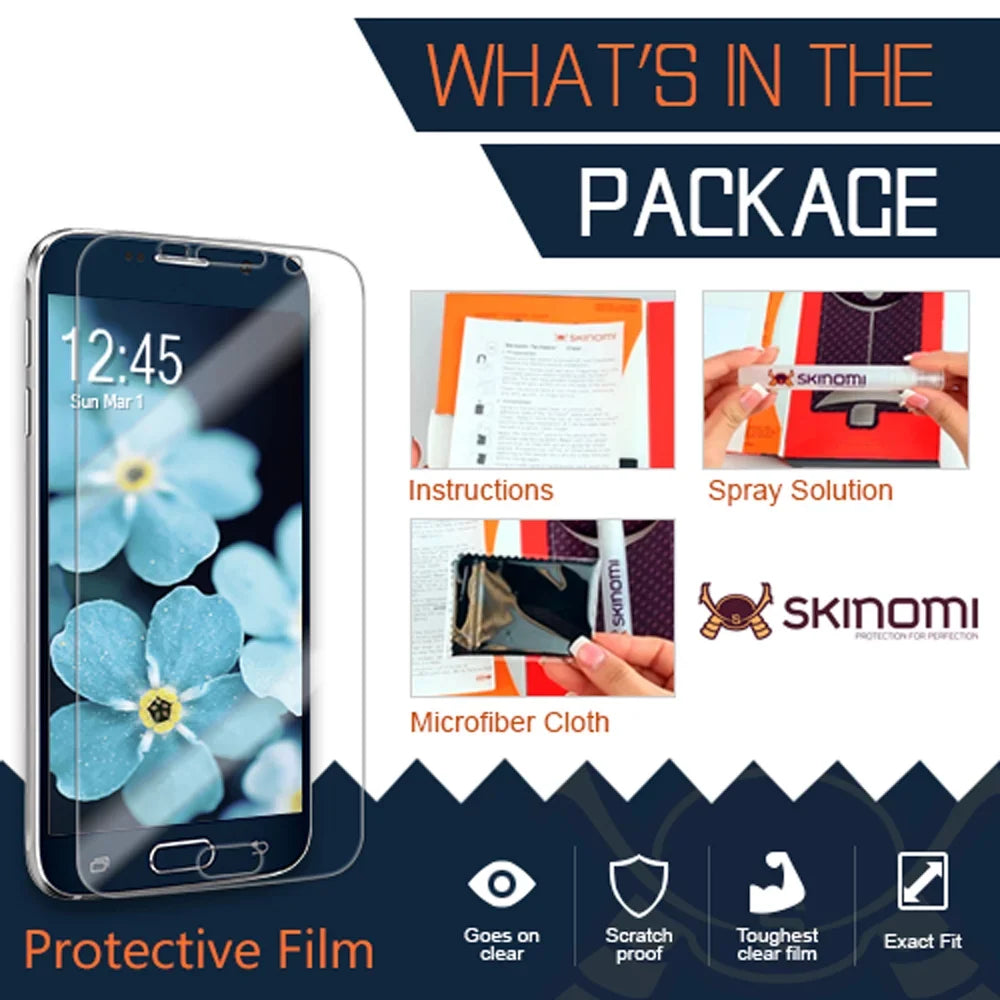 Skinomi Wood + Screen Protector for  Xperia X10 Mini Pro