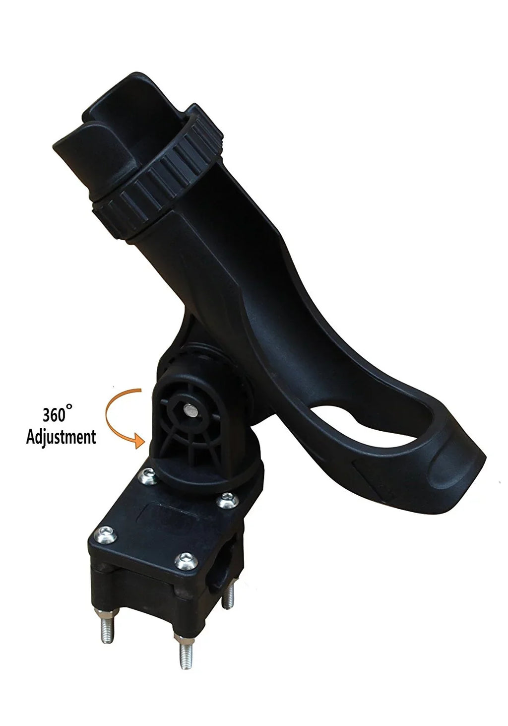 BroCraft Pontoon craft Rod Holder / Power Lock Adjustable Rod Holder With Square/Rail Mount