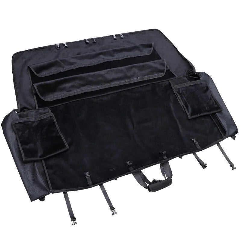 For  Bronco Accessories 4Door Soft Top Window Storage Bag Panel Organizer