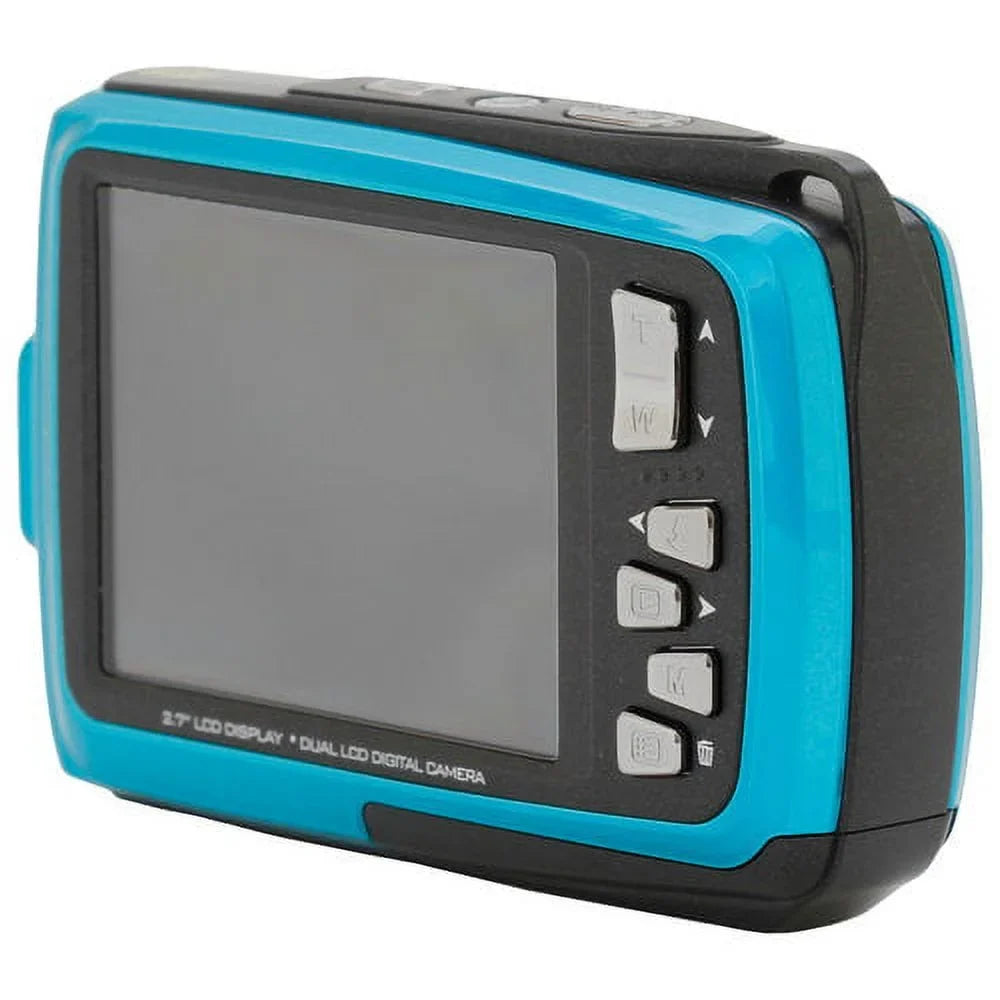 Polaroid IF045-BLUE Dual Screen liquid Proof Camera