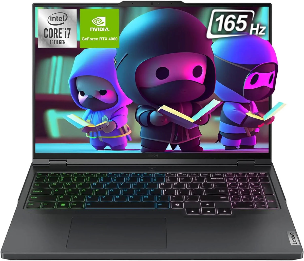 Legion Pro 5i Gaming Laptop, 13th Gen  Core i7-13700HX, 64 GB DDR5 Ram, 2 TB PCIe SSD, 16" WQXGA(2560x1600), Nvidia Geforce RTX 4060, Windows 11 Home