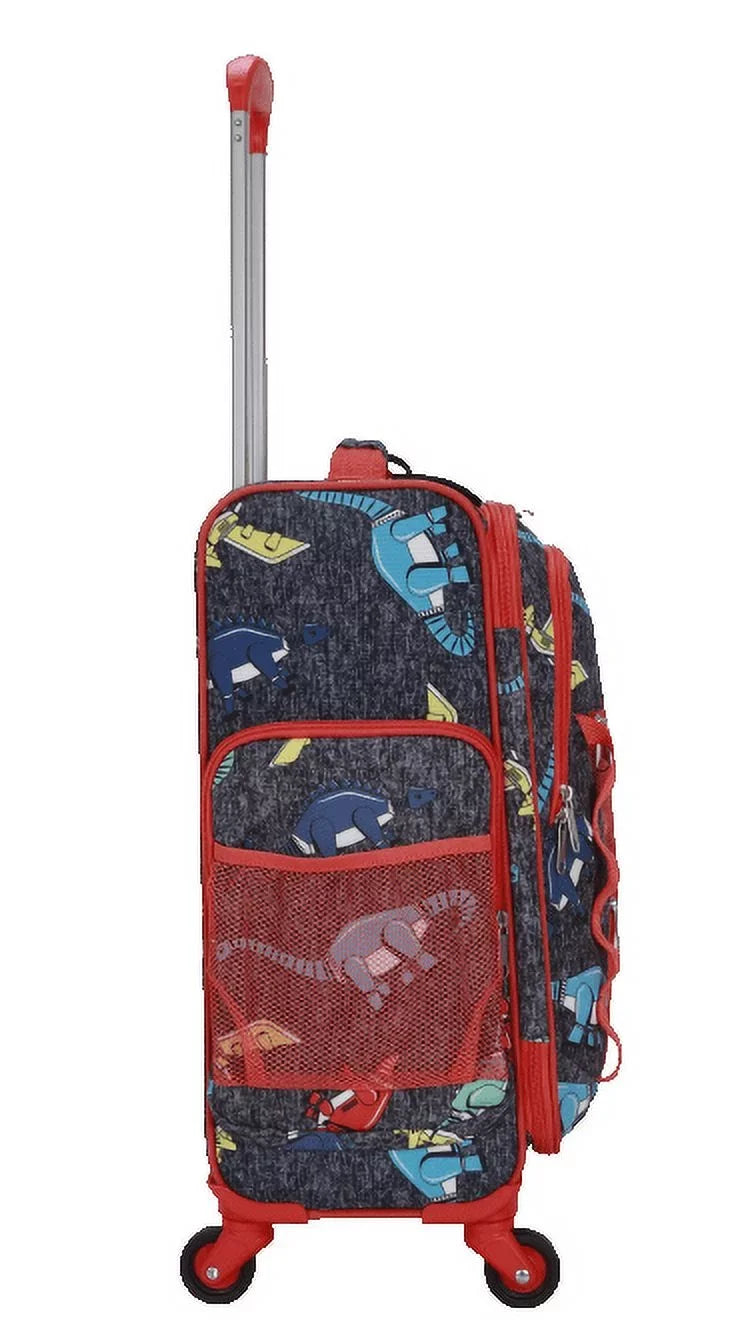 CRCKT 3 PC LET'S DINO SOAR SOFTSIDE WITH PACKING CUBE AND LUGGAGE TAG