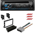 KIT488 Bundle with Pioneer Bluetooth Car Stereo and complete Installation Kit for 2011-2012 Nissan Quest w/Base Radio Single Din Radio CD/AM/FM Radio, Mounting Kit