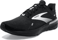 Brooks Men s Launch GTS 9 Supportive Running Shoe 10 Black/White