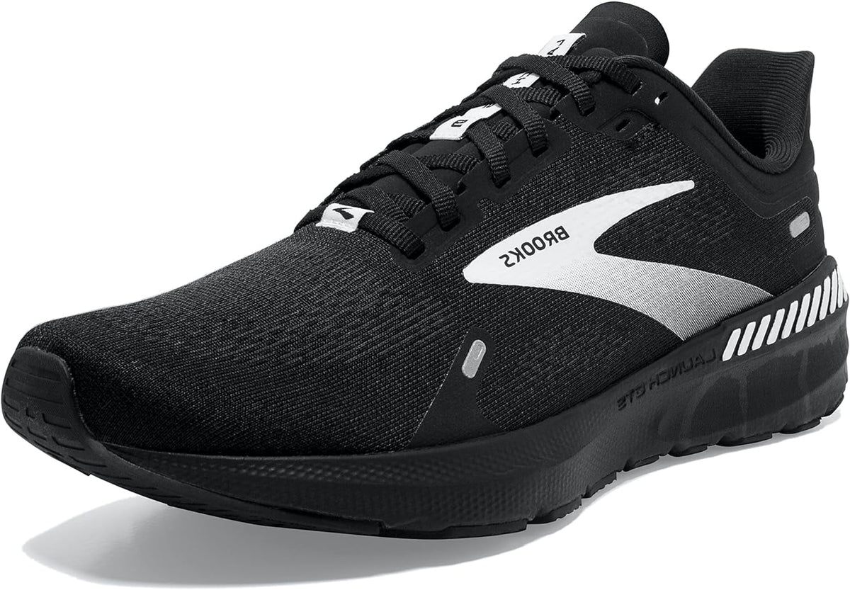 Brooks Men s Launch GTS 9 Supportive Running Shoe 10 Black/White