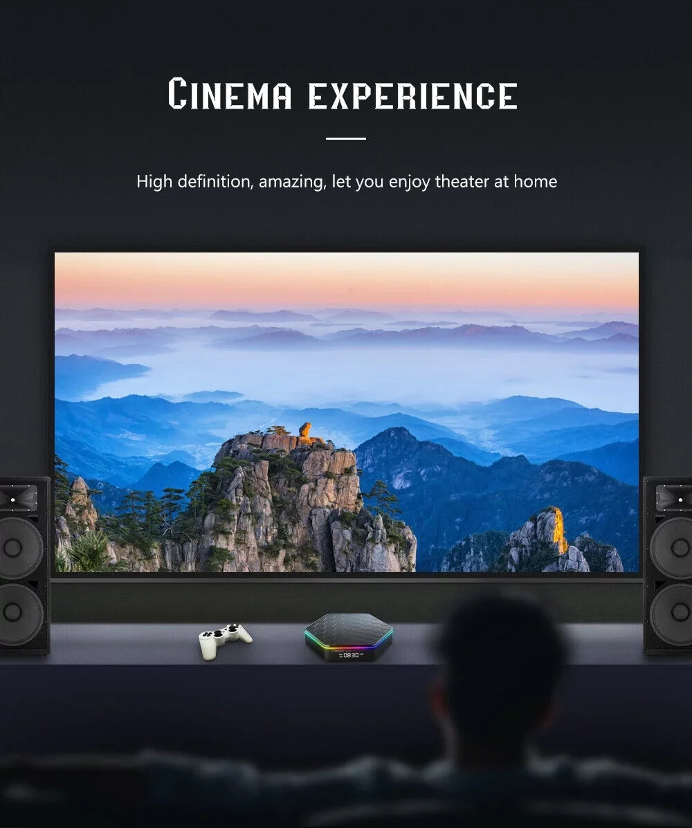 KingFurt   Quad Core 8K HD Video 64GB Memory 6K Stream Player 2023 T95Z Plus Smart Android 12.0 TV Box