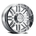 Raceline 948C-SPLIT 17" Cast Aluminum Wheel, SPLIT CHROME 17X8.5 5X127 +18mm