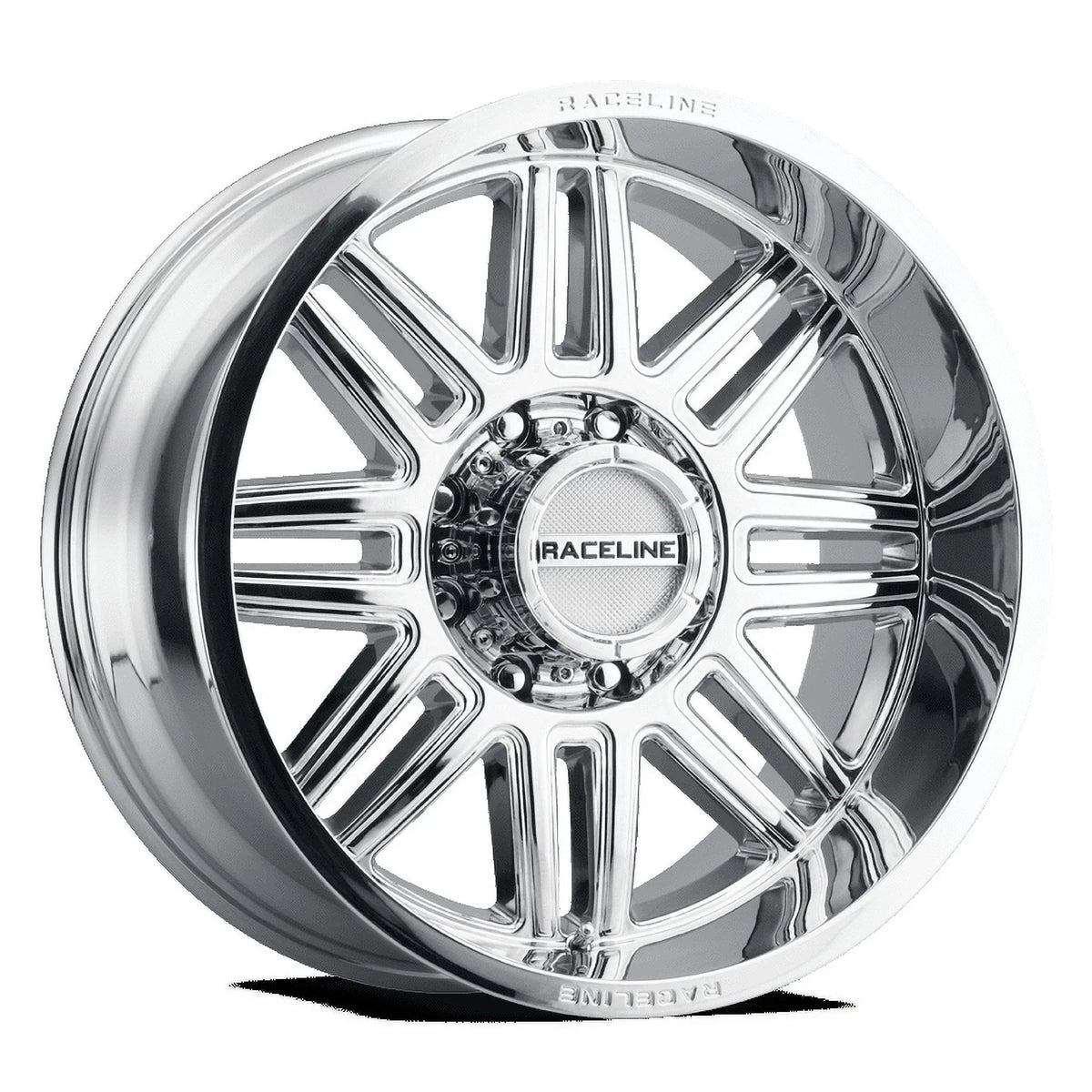 Raceline 948C-SPLIT 17" Cast Aluminum Wheel, SPLIT CHROME 17X8.5 5X127 +18mm