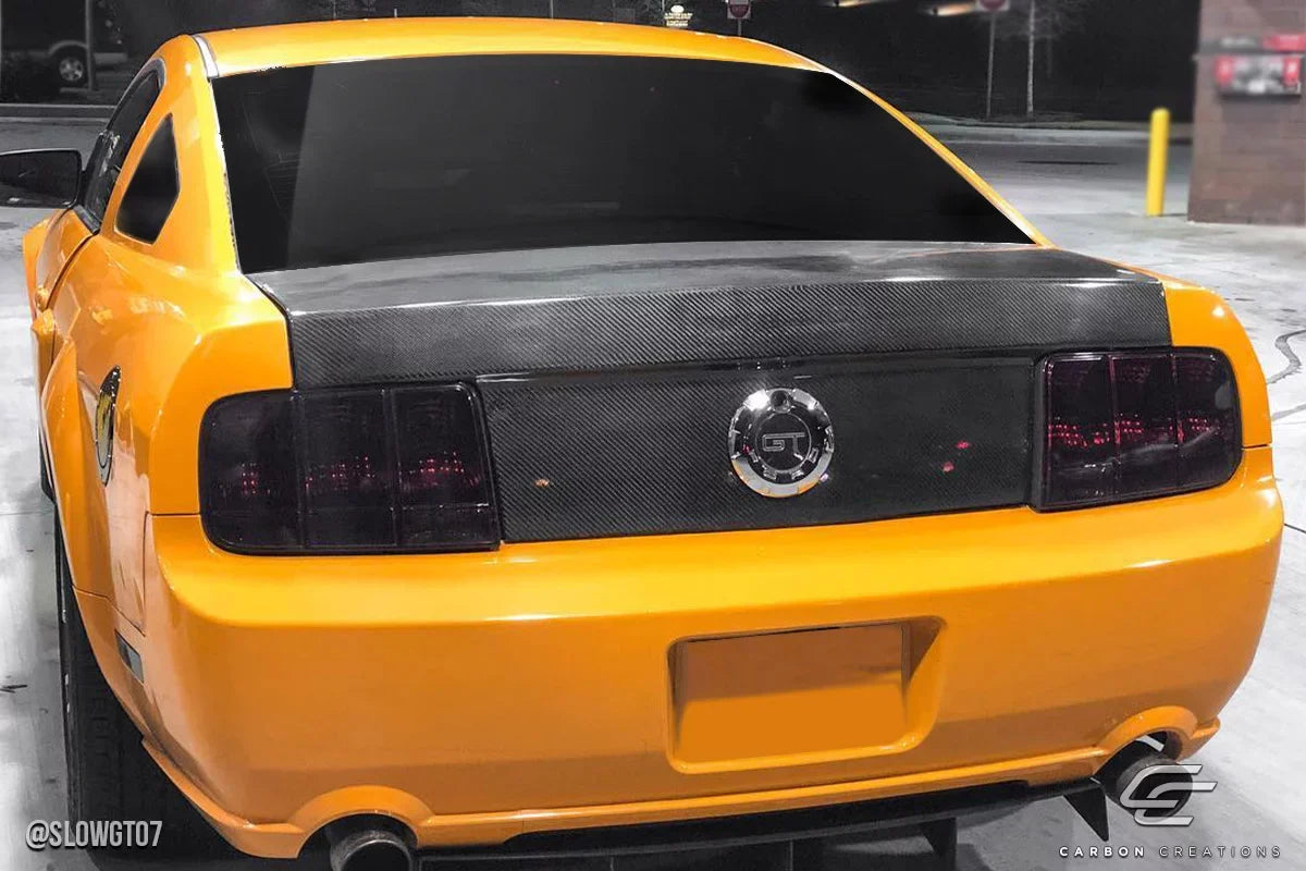 2005-2009  Mustang Carbon Creations OEM Look Trunk - 1 Piece