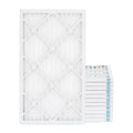 Actual Size: 13-1/2 x 24-1/2 x 3/4. Case of 12. Pamlico Air 14x25x1 MERV 8 Pleated AC Furnace Air Filters