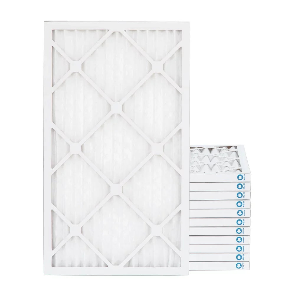 Actual Size: 13-1/2 x 24-1/2 x 3/4. Case of 12. Pamlico Air 14x25x1 MERV 8 Pleated AC Furnace Air Filters