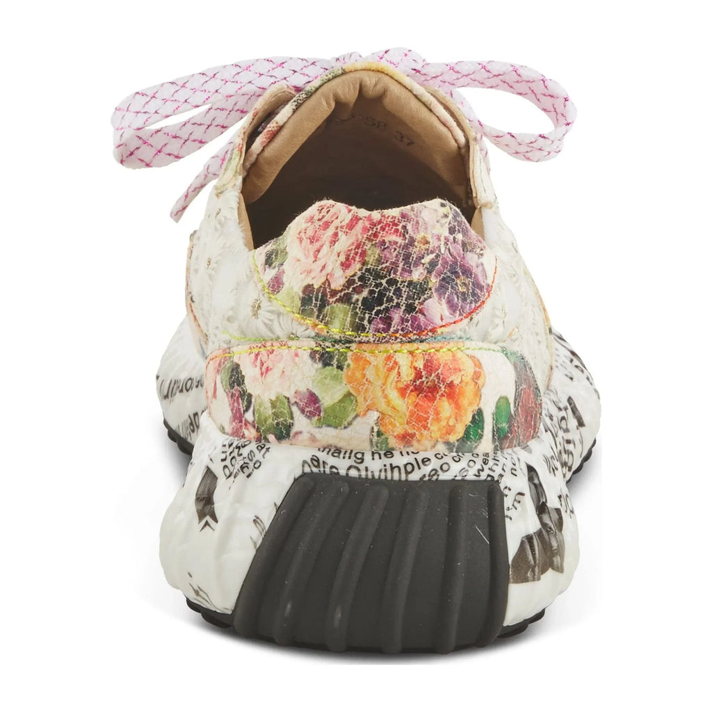 Spring Step L'Artiste Women's Daisymae Fashion Sneaker Beige Multi EU 35 / US 5