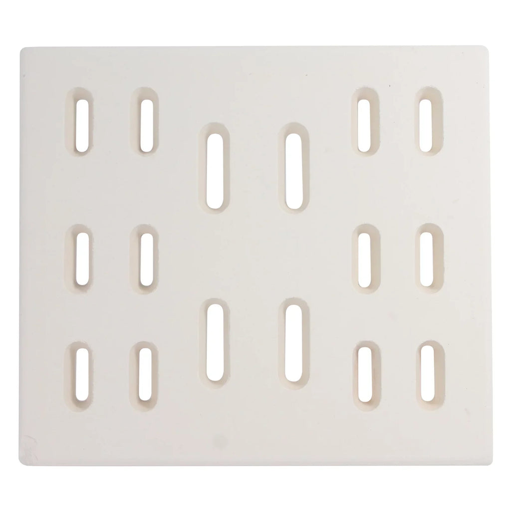 3-Pack BBQ Grill Heat Shield Plate Tent Replacement Parts for Bakers Chefs Y0202XCLP - appropriate Barbeque Ceramic Flame Tamer, Guard, Deflector, Flavorizer Bar, Vaporizer Bar, Burner shield 8"