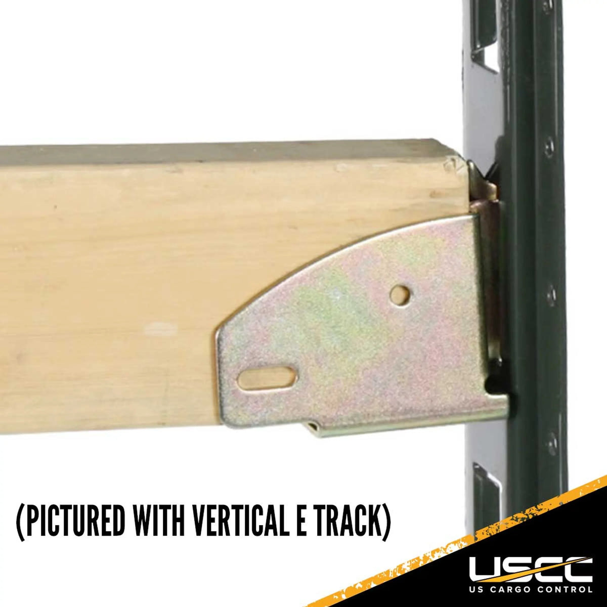US Cargo Control Enclosed Utility Trailer Shelving Kit, Convenient E Track Kit, Includes E Track Rails and Wood End Sockets, Easily Secure Cargo In Your Utility Trailer