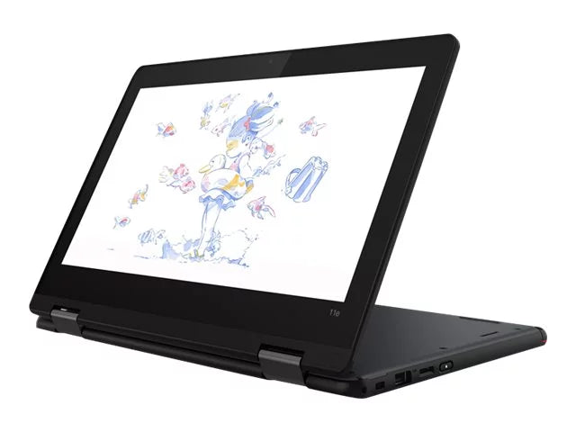 ThinkPad 11e Yoga Gen 6 20SF - Flip design -  Core m3 8100Y / 1.1 GHz - Win 10 Pro 64-bit - UHD Graphics 615 - 4 GB RAM - 256 GB SSD NVMe - 11.6" IPS touchscreen 1366 x 768 (HD) - Wi-Fi 5 - black - kbd: US