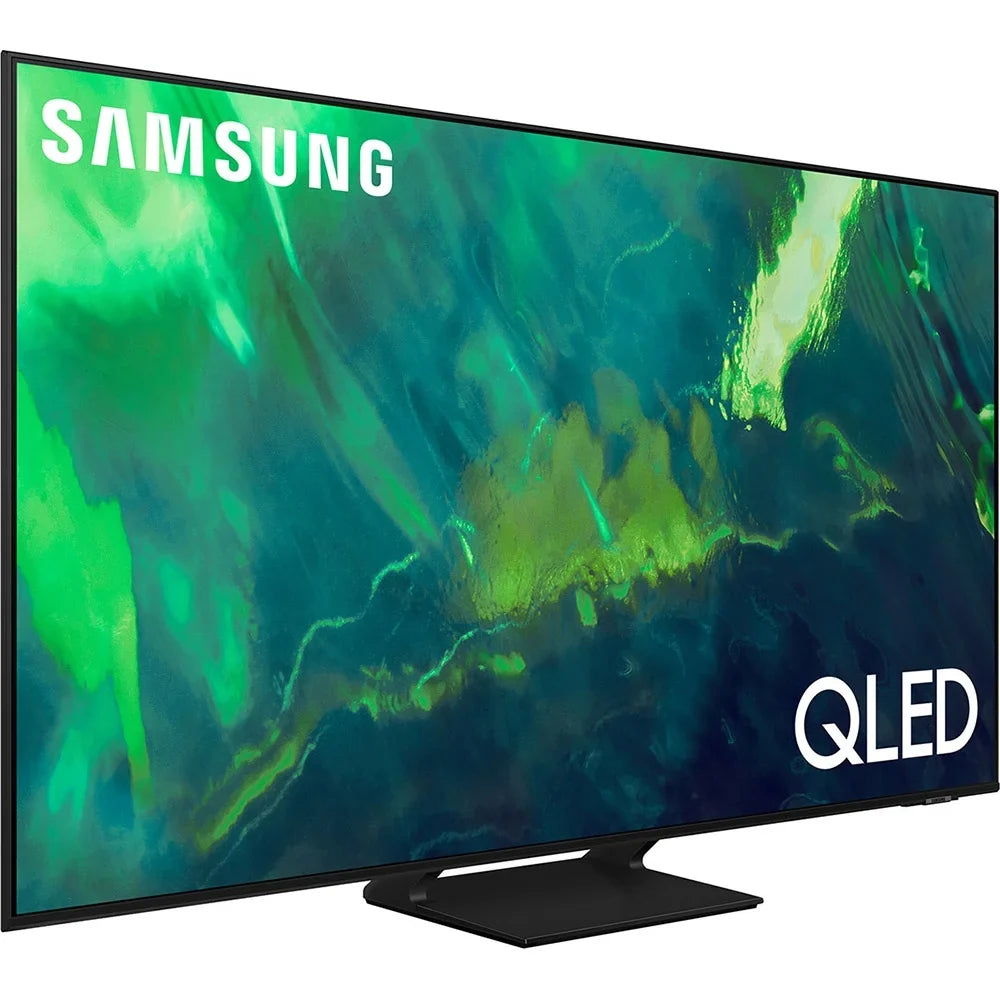 Open Box  85-Inch Class QLED 4K UHD Q70A Series Dual LED Quantum HDR, Motion Xcelerator Turbo+, Multi View Screen, Smart TV with Alexa Built-In (QN85Q70AAFXZA, 2021)