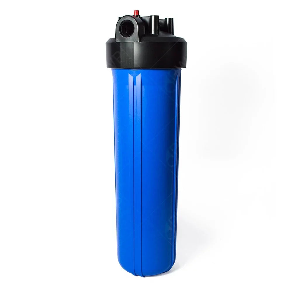 liquid Filter Housing 1" Inlet 20x4.5" With Pressure Release