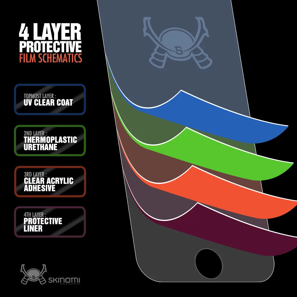Skinomi Wood + Screen Protector for  Xperia X10 Mini Pro
