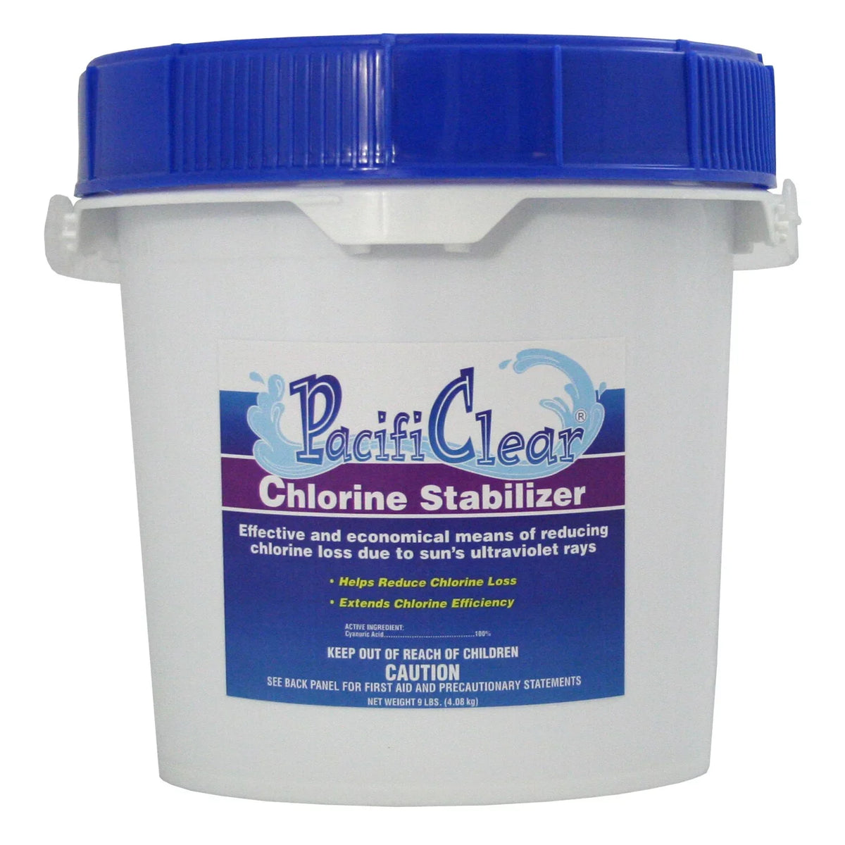 moisture Techniques F081004032PC Chlorine Stabilizer - 4 lbs Pail