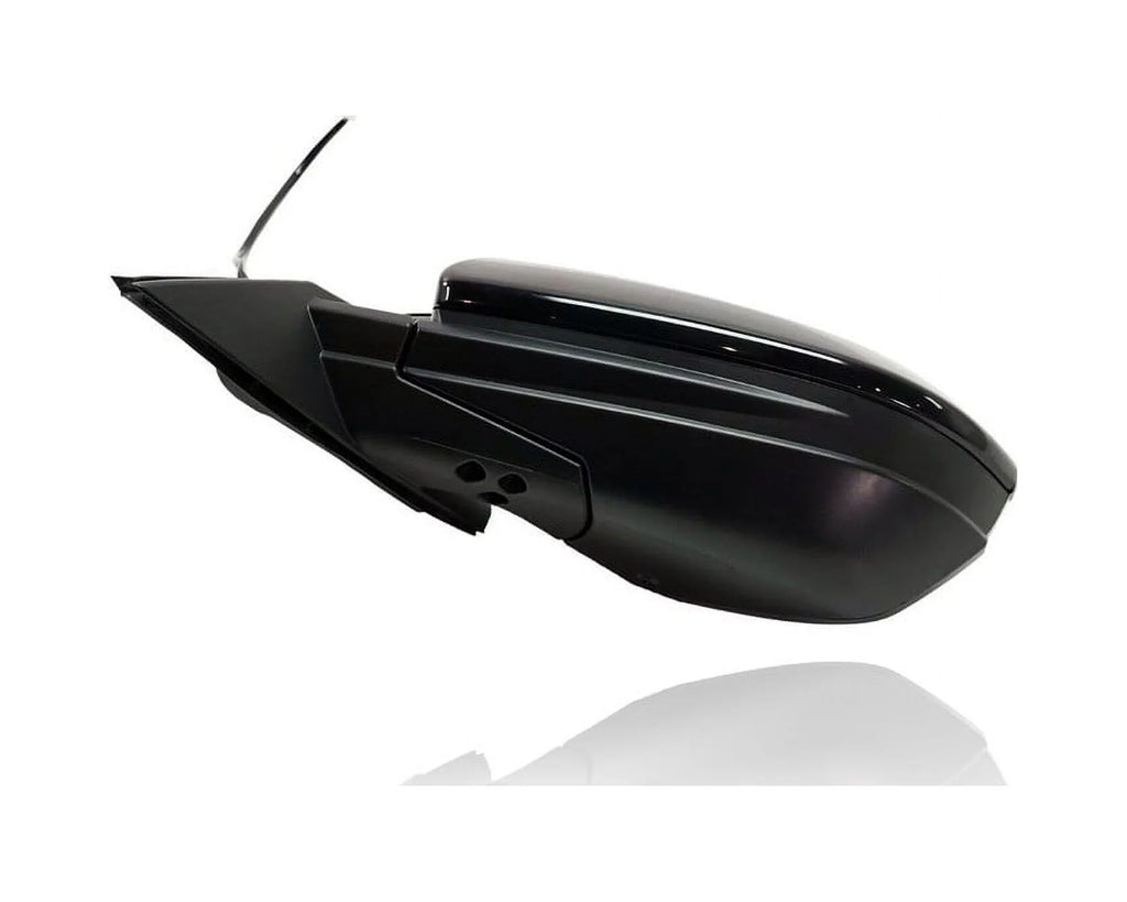 Door Mirror - matching/Replacement for '19-21 Honda Insight LX - Powered, Heated Without Side View Camera, Matte-Black protector - Left Hand - Driver - 76258TXMA01ZA