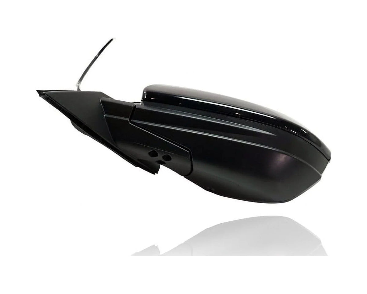Door Mirror - matching/Replacement for '19-21 Honda Insight LX - Powered, Heated Without Side View Camera, Matte-Black protector - Left Hand - Driver - 76258TXMA01ZA