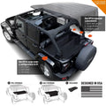 GPCA Jeep Wrangler JK 4DR Cargo wrap LITE