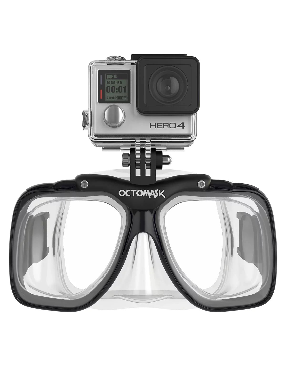 Octomask Classic Dive Mask w/Mount for GoPro Hero Cameras