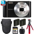 Cyber-shot DSC-W810 Digital Camera + Extra Battery +1 Yr Warranty + Case -128GB