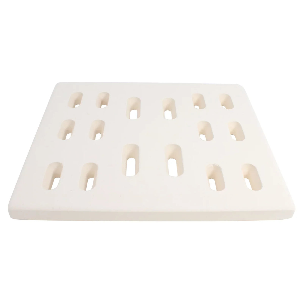 3-Pack BBQ Grill Heat Shield Plate Tent Replacement Parts for Bakers Chefs Y0202XCLP - appropriate Barbeque Ceramic Flame Tamer, Guard, Deflector, Flavorizer Bar, Vaporizer Bar, Burner shield 8"