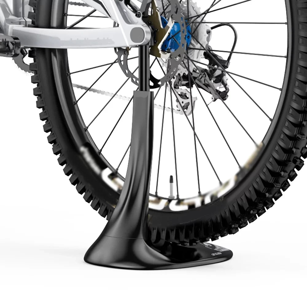 Bike Floor Type Parking Rack Hub Mount Stand Height Adjustable for MTB Mountain Road Bike