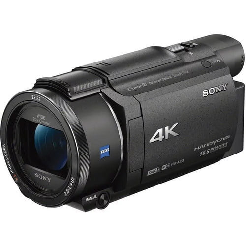 '- Professional Bundle.  FDR-AX53 4K Ultra HD Handycam Camcorder