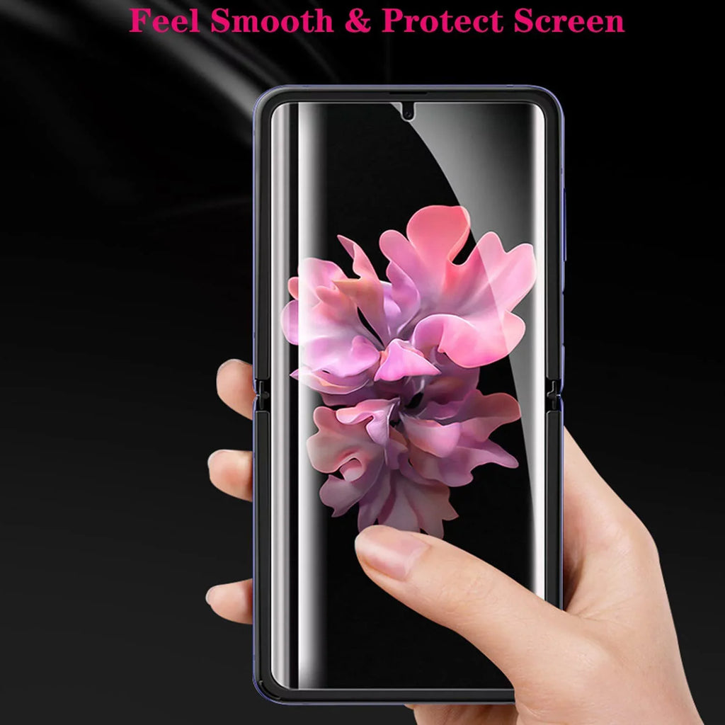 [3 Pack]Screen Protectors suitable with  Galaxy Z Flip 4 5G 2022, 3 Pack Inside Screen Self-Healing TPU Film