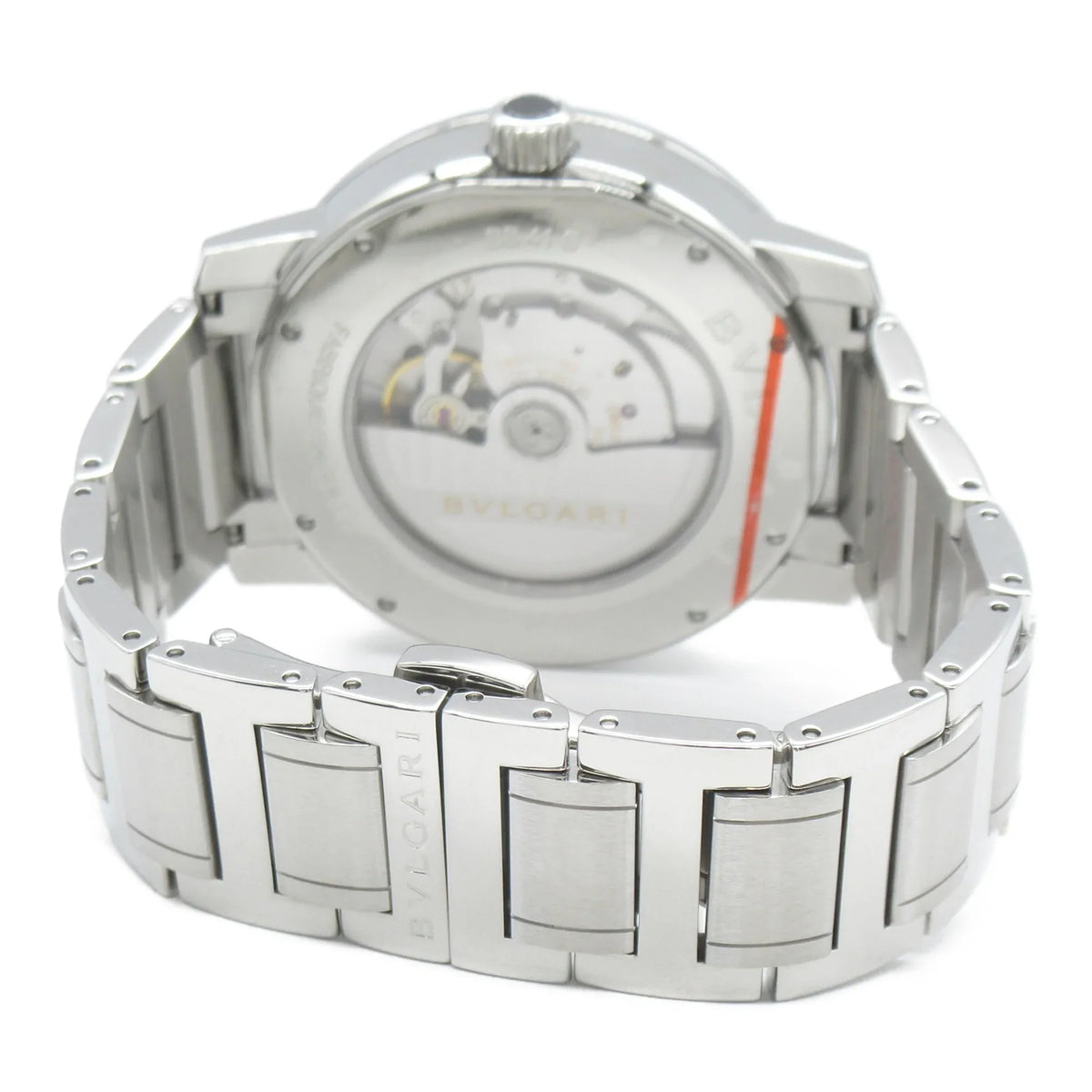 Pre-Owned BVLGARI Bvlgari Bvlgari Wrist Watch Watch Wrist Watch BB41S Mechanical Automatic White  Stainless Steel BB41S (Good)