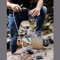 Portable moisture Filter with Pump, uses Nano Technology that Removes Bacteria and Virus / Purifies Drinking aqua