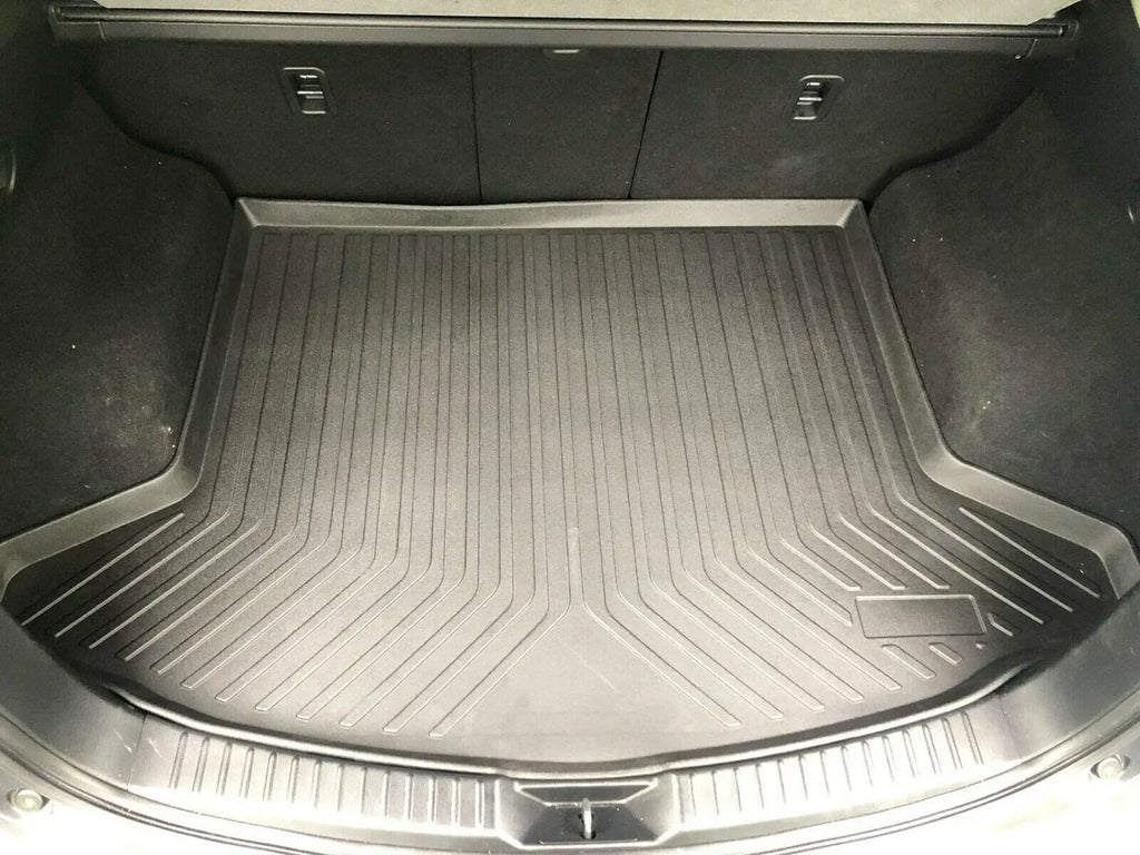 EACCESSORIES EA Cargo Liner – Trunk Mat for Mazda CX-5 CX5 2017-2023 – climate-immune Trunk Mats for Cars with Raised Lip – Non-Slip Car Trunk Mat Rubber – Easy to Install – Laser Pre-Cut Design