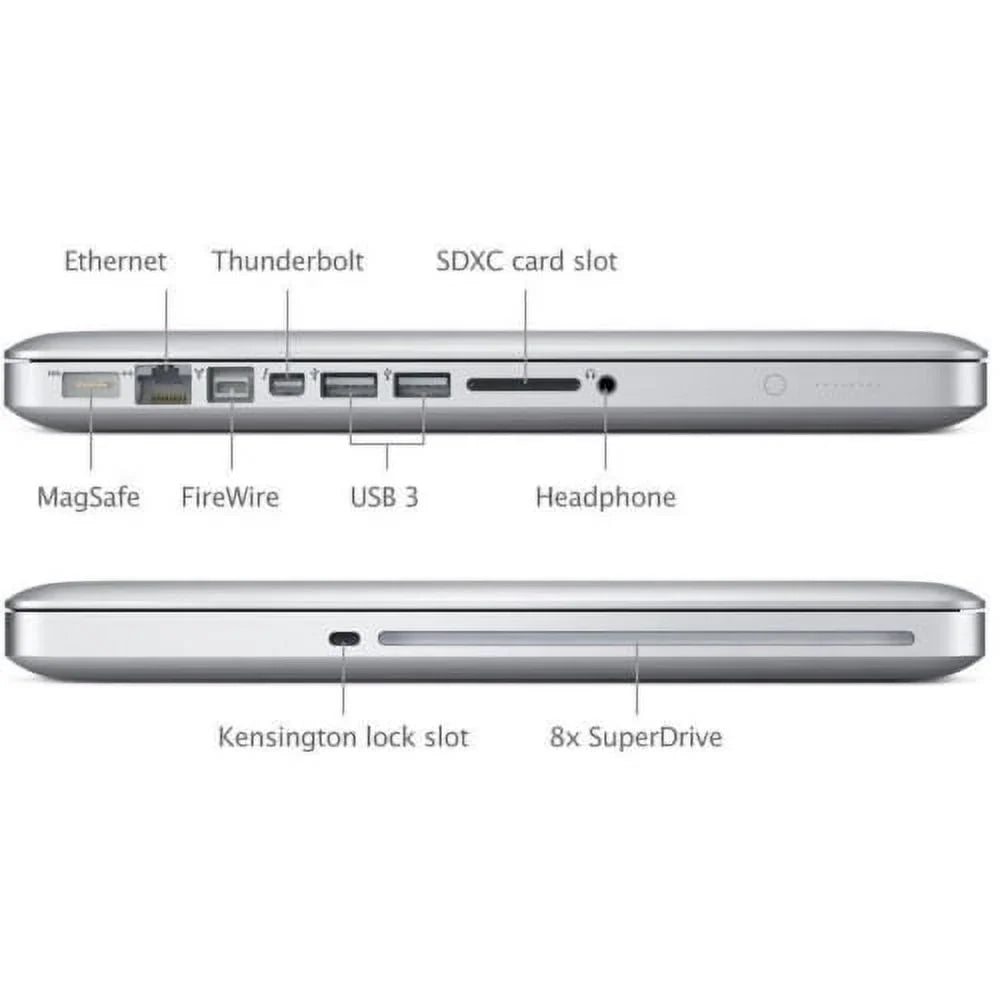 Restored  MacBook Pro Core i5 2.5GHz 16GB RAM 500GB HD 13 - MD101LL/A (Refurbished)