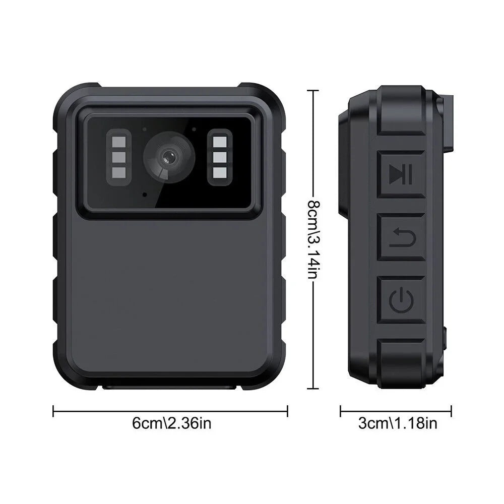 Jahy2Tech Full Colour 2" LCD Screen Black WiFi Action Helmet Cam 1080P HD 300W Camcorder IP67 Waterproof Support 128G Memory Loop Record