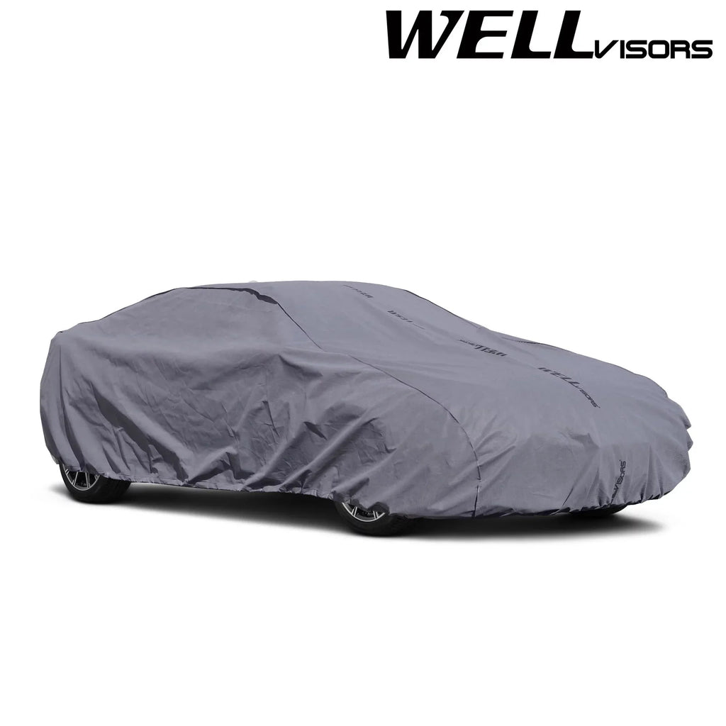 WellVisors All elements UV Proof Gray Car wrap for 2017-2024 Genesis G80 3-6898089SN