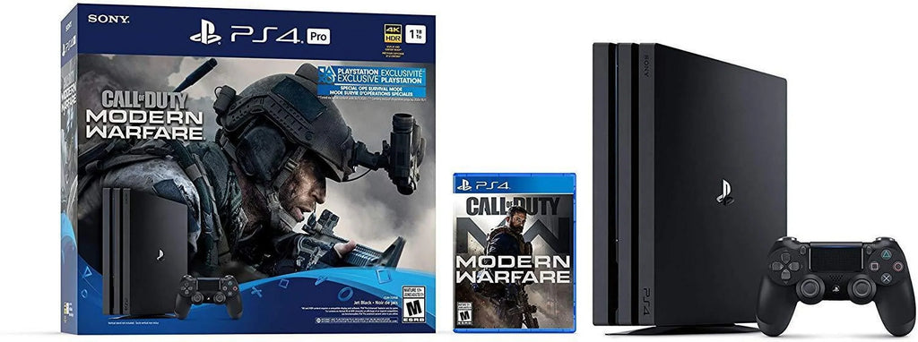 1TB PlayStation 4 Pro Call of Duty Modern Warfare (2019) System Bundle []