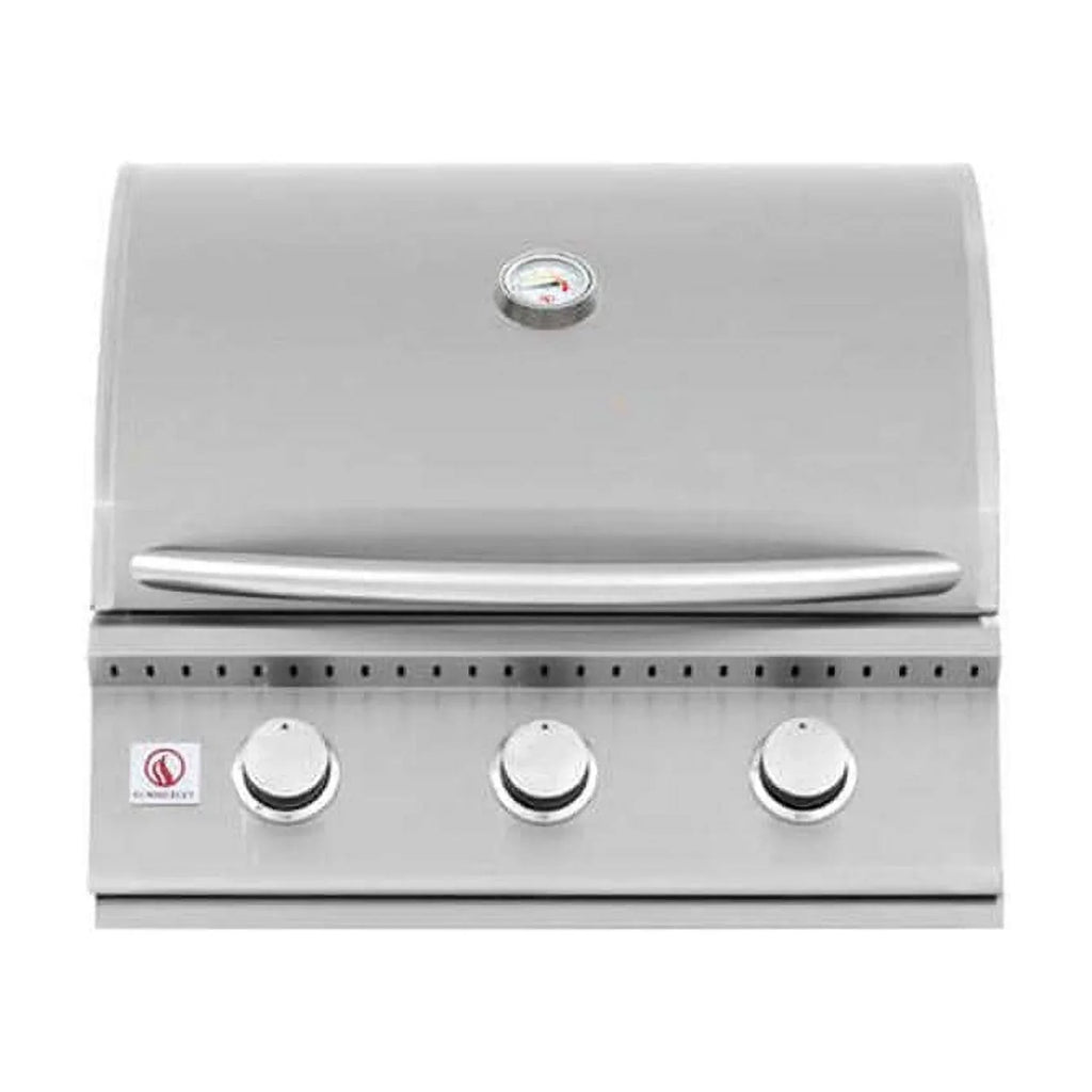 Summerset Sizzler 26-Inch 3-Burner Built-In Propane Gas Grill - SIZ26-LP