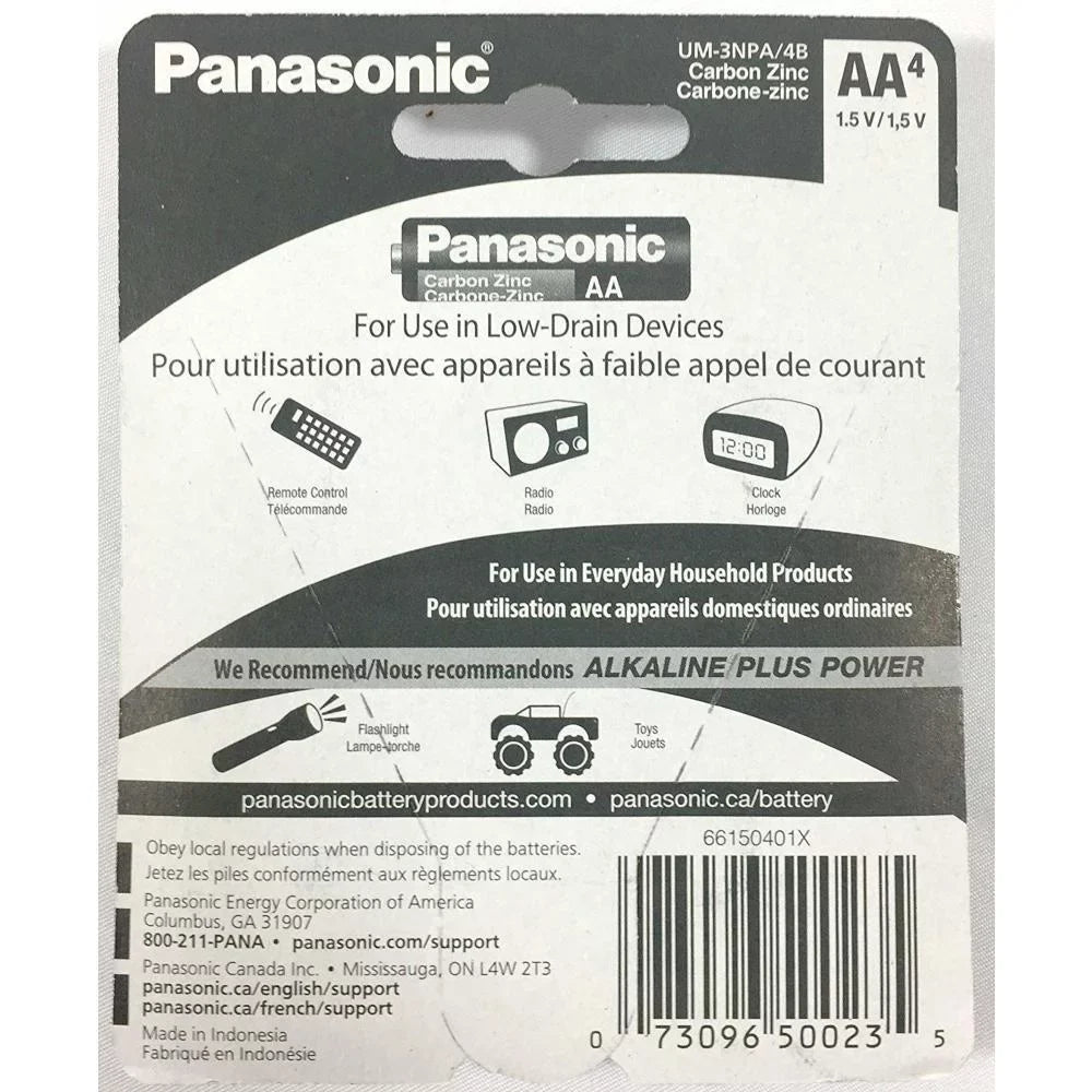 48 PCS  AA Batteries Super Heavy Duty Power Carbon Zinc Double A Battery 1.5v