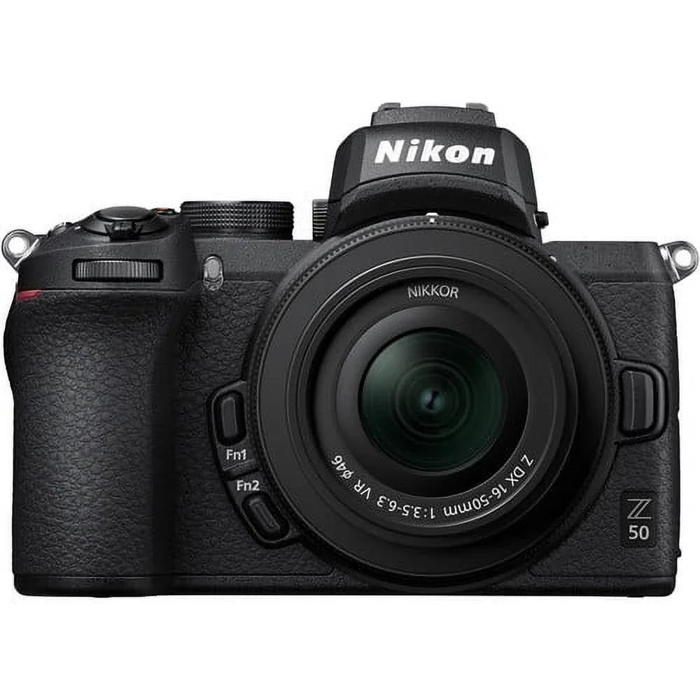 Z50 Mirrorless Camera with 16-50mm Lens + Case + 64GB Memory(26pc)