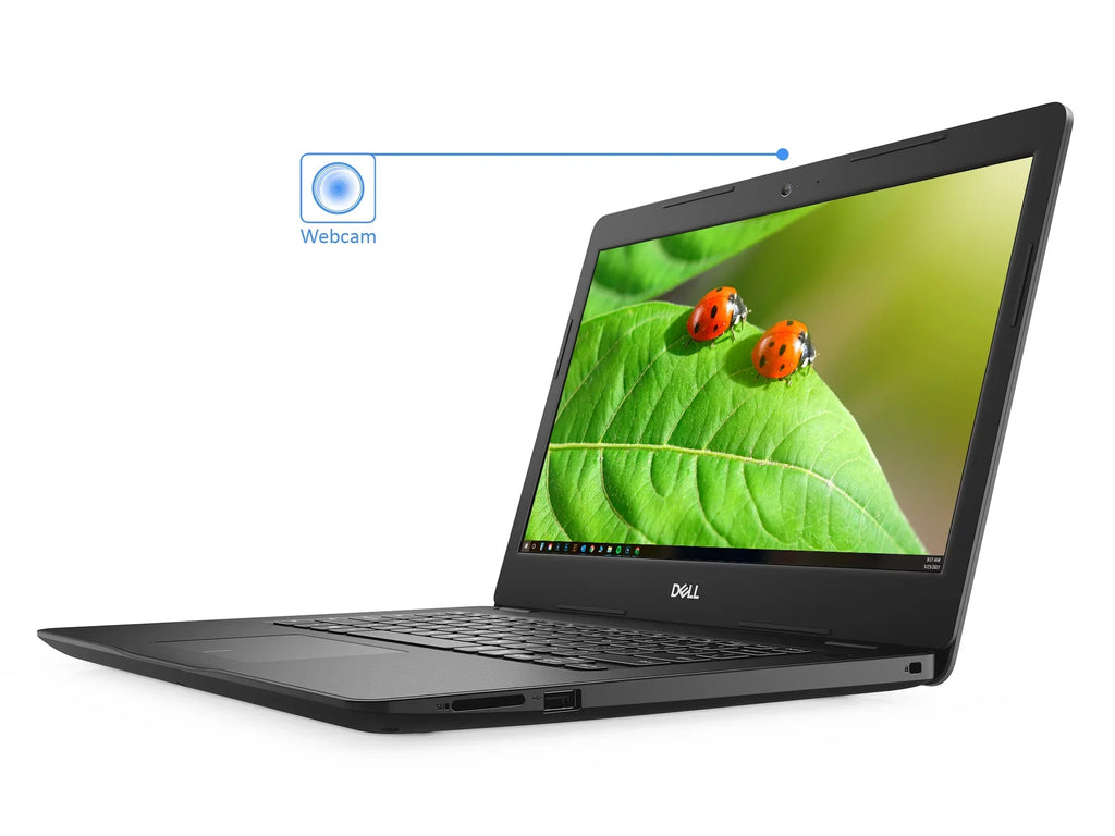 Inspiron 3493 Laptop, 14" FHD Display,  Core i5-1035G4 Upto 3.7GHz, 16GB RAM, 512GB NVMe SSD, HDMI, Card Reader, Wi-Fi, Bluetooth, Windows 10 Home