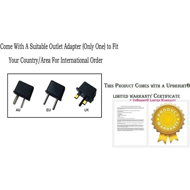 UPBRIGHT NEW Car 5V DC Adapter For  Model: IdeaPad 100s 100S-11IBY 100S-111BY YD0029S3 YDN0B5916006 11.6in Notebook/Laptop 5VDC Power Supply Cord Battery Charger