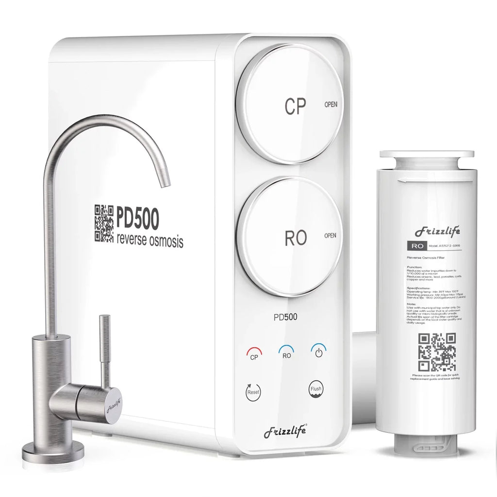 Frizzlife 500 GPD Reverse Osmosis liquid Filtration System, Model PD500