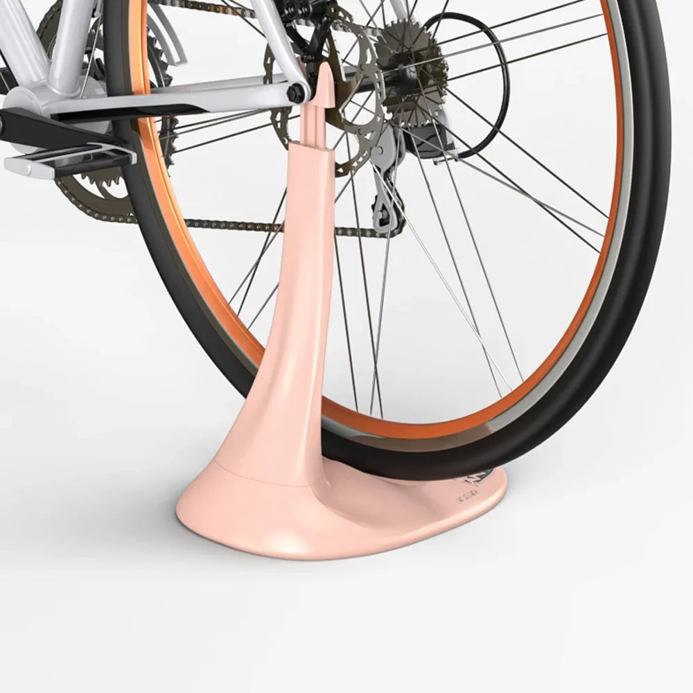 Bike Floor Type Parking Rack Hub Mount Stand Height Adjustable for MTB Mountain Road Bike